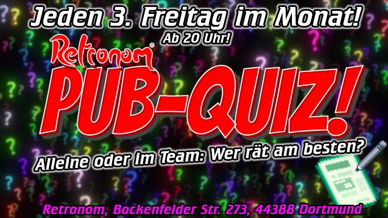 Das Pub-Quiz im Retronom!